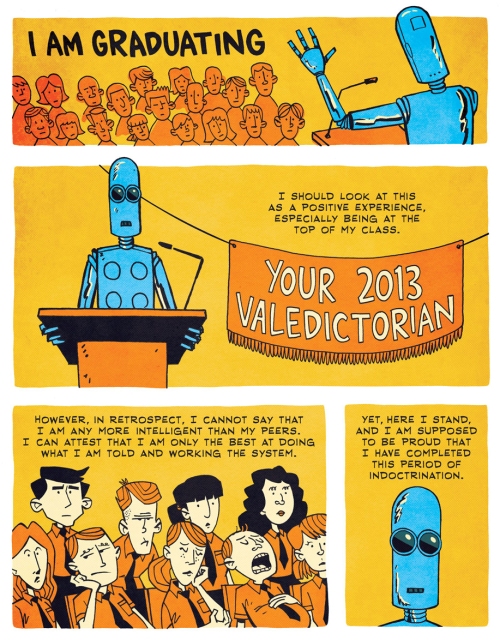 Erica Goldson: Graduation Speech (cartoon) Blog #5 